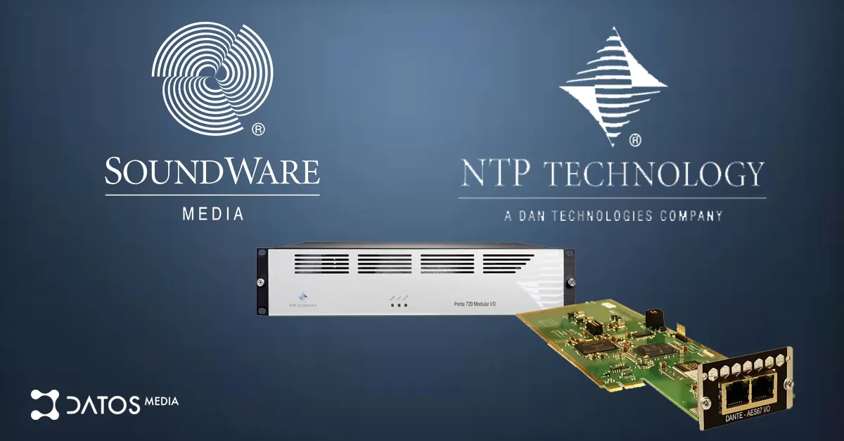 NTP ha depositado su confianza en Soundware como baluarte exclusivo de sus productos.
