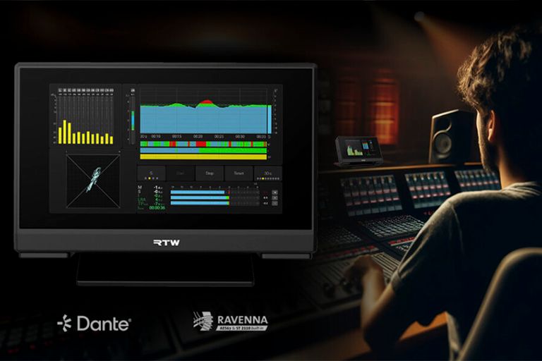 RTW lanza TouchMonitor 5 monitoreo compacto para audio en red con opciones Dante y Ravenna