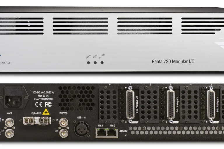 Frontal y trasera del procesador NTP Penta 720