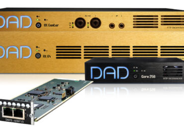 DAD anuncia la adaptación de la nueva versión de firmware Dante 4.2.7 para su tarjeta Dante SRC de 128 canales y los productos Thunder | Core