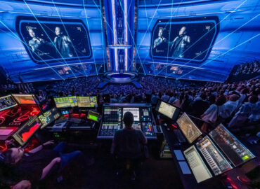 Interfaces Thunder | Core de DAD Core 256: Protagonistas en la actuación de los Backstreet Boys en el Sphere de Las Vegas.